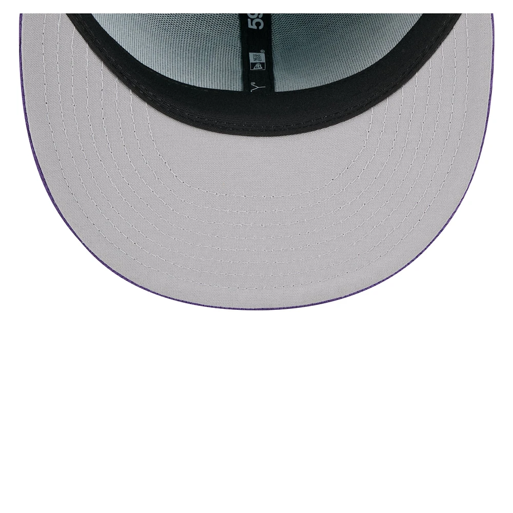 Men's New Era  Teal/Purple Arizona Diamondbacks 2025 City Connect Batting Practice 59FIFTY Fitted Hat