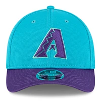 Men's New Era  Teal/Purple Arizona Diamondbacks 2025 City Connect Batting Practice M-Crown 9FORTY Adjustable Hat