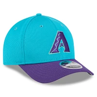 Men's New Era  Teal/Purple Arizona Diamondbacks 2025 City Connect Batting Practice M-Crown 9FORTY Adjustable Hat