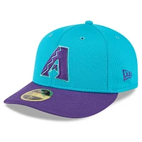 Casquette ajustée 59FIFTY City Connect 2025 pour homme, bleu sarcelle/violet, des Diamondbacks de l'Arizona