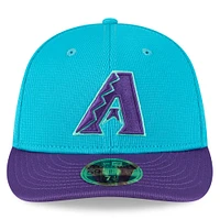 Casquette ajustée 59FIFTY City Connect 2025 pour homme, bleu sarcelle/violet, des Diamondbacks de l'Arizona