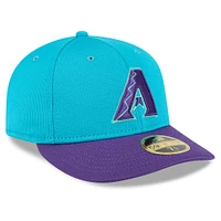 Casquette ajustée 59FIFTY City Connect 2025 pour homme, bleu sarcelle/violet, des Diamondbacks de l'Arizona