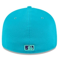 Casquette ajustée 59FIFTY City Connect 2025 pour homme, bleu sarcelle/violet, des Diamondbacks de l'Arizona