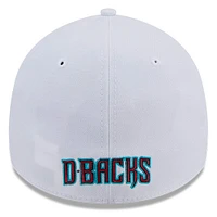 Men's New Era White Arizona Diamondbacks 39THIRTY Flex Hat
