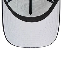 Men's New Era White Arizona Diamondbacks Retro Wordmark 9FORTY A-Frame Trucker Adjustable Hat