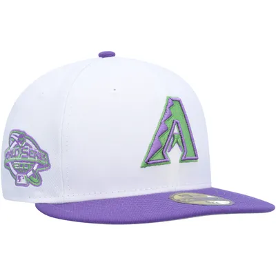 ARIZONA DIAMONDBACKS PURPLE 2001 WORLD SERIES NEW ERA 59FIFTY