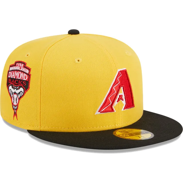 Men's New Era Black Arizona Diamondbacks 25th Anniversary Authentic Collection On-Field Low Profile 59FIFTY Fitted Hat