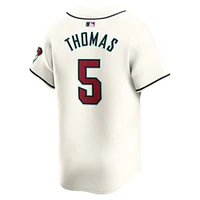 Men's Nike Alek Thomas White Arizona Diamondbacks Home Limited Player Jersey