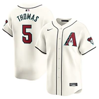 Men's Nike Alek Thomas White Arizona Diamondbacks Home Limited Player Jersey