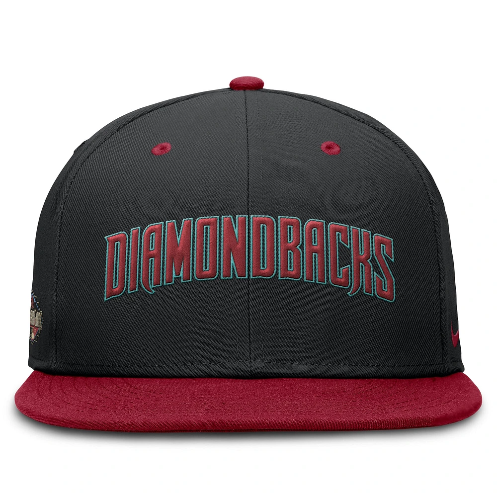 Men's Nike  Black/Red Arizona Diamondbacks 2011 All-Star Game True Primetime Two-Tone Performance Fitted Hat