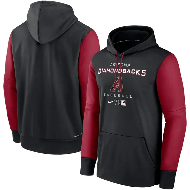 Men's Arizona Diamondbacks Majestic Black/Sedona Red Authentic