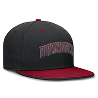 Men's Nike  Black/Red Arizona Diamondbacks True Primetime Two-Tone Performance Fitted Hat