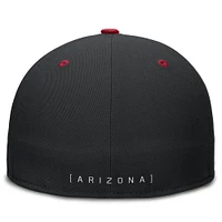 Men's Nike  Black/Red Arizona Diamondbacks True Primetime Two-Tone Performance Fitted Hat