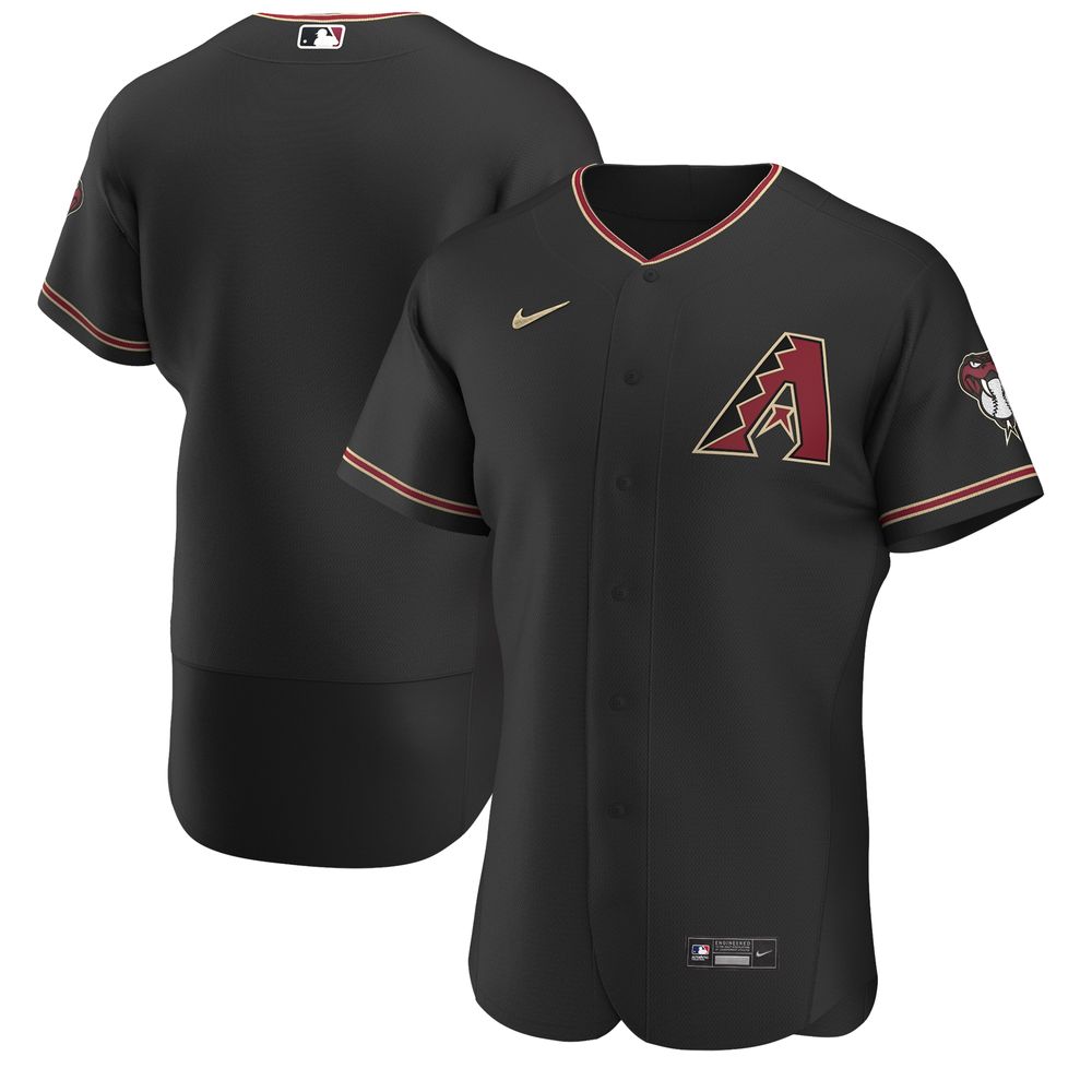 Nike Men's Crimson Arizona Diamondbacks Alternate Authentic Team