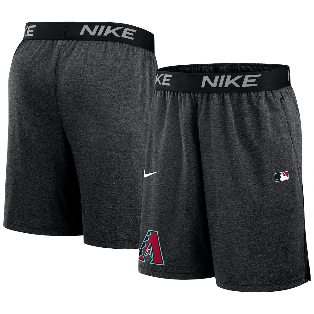 Men's Nike Black Arizona Diamondbacks Authentic Collection Performance Knit Shorts