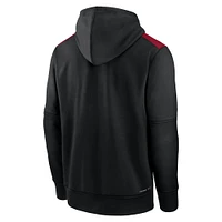 Men's Nike Black Arizona Diamondbacks Authentic Collection Performance Pullover Hoodie