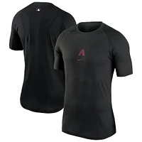 Men's Nike Black Arizona Diamondbacks Authentic Collection Performance Raglan T-Shirt
