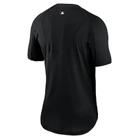 Men's Nike Black Arizona Diamondbacks Authentic Collection Performance Raglan T-Shirt