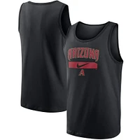 Men's Nike Black Arizona Diamondbacks City Swoosh Classic Tank Top