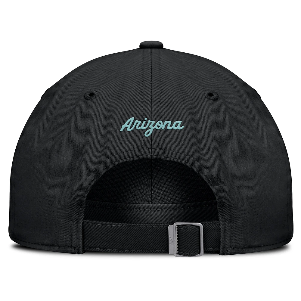 Men's Nike Black Arizona Diamondbacks Club Adjustable Hat