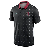 Men's Nike Black Arizona Diamondbacks Legacy Icon Vapor Performance Polo