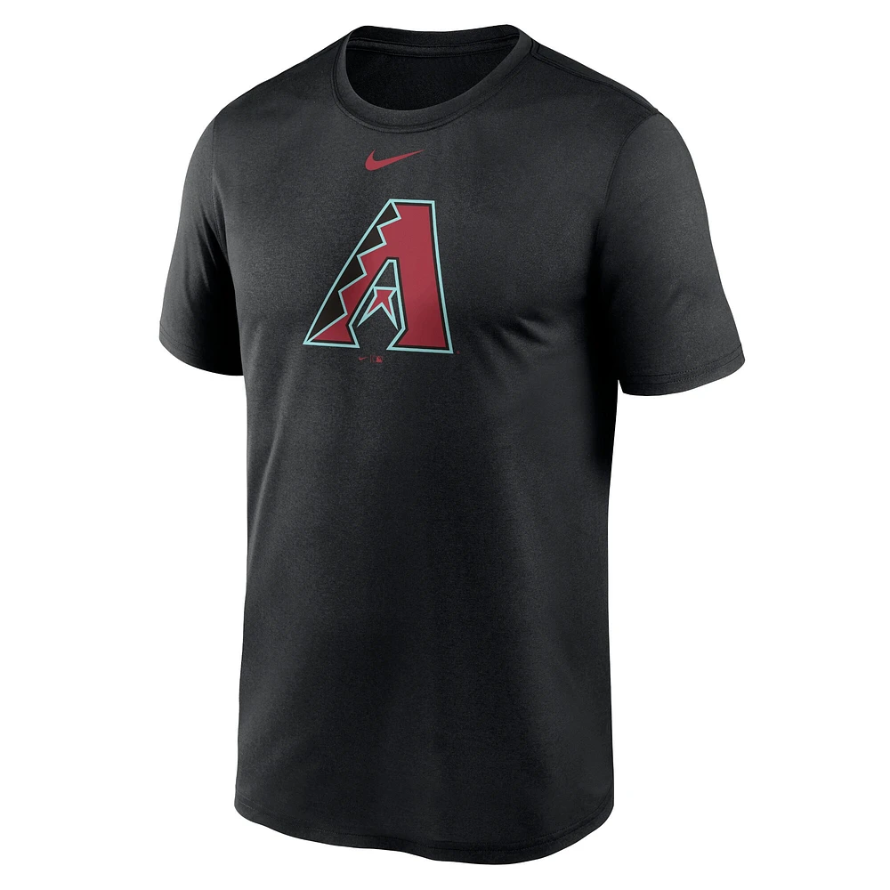 Men's Nike Black Arizona Diamondbacks New Legend Logo T-Shirt