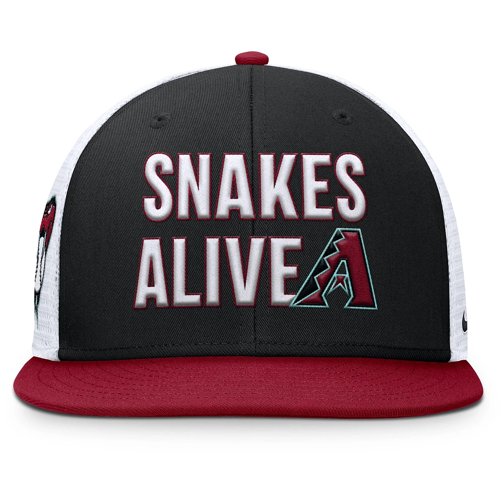 Men's Nike  Black Arizona Diamondbacks Pro Trucker Snapback Hat