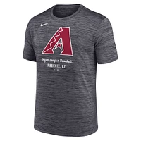 Men's Nike Black Arizona Diamondbacks Velocity Performance T-Shirt