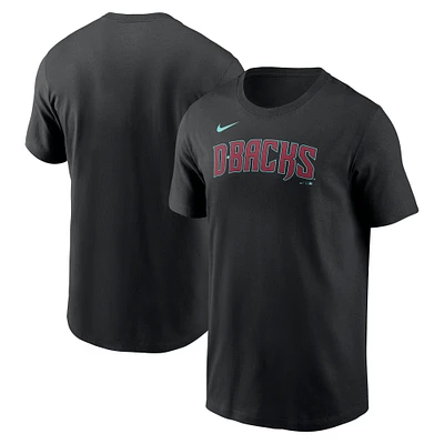 T-shirt Nike noir avec logo des Diamondbacks de l'Arizona pour homme