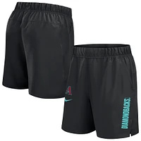 Short Nike Victory Performance tissé noir des Diamondbacks de l'Arizona pour homme
