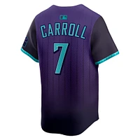 Men's Nike Corbin Carroll Purple Arizona Diamondbacks 2025 City Connect Limited Player Jersey