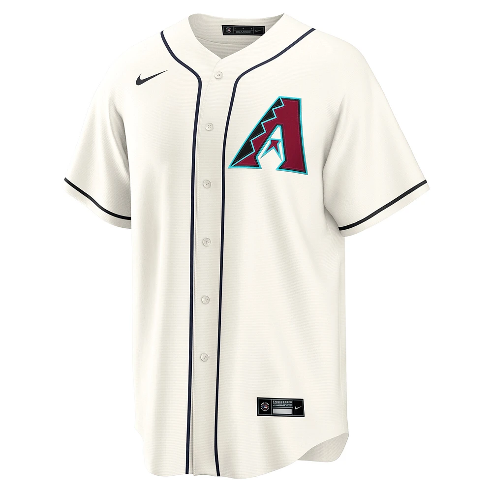 Maillot Nike Arizona Diamondbacks Home Replica 2.0 Crème pour homme