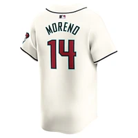 Maillot de joueur Nike Gabriel Moreno pour hommes, blanc, Arizona Diamondbacks Home Limited Player