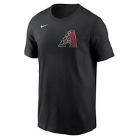 Men's Nike Geraldo Perdomo Black Arizona Diamondbacks 2024 Fuse Name & Number T-Shirt