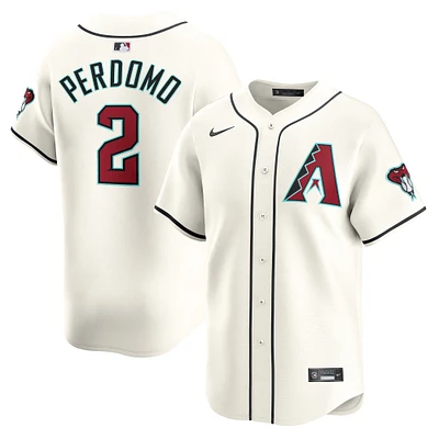 Maillot de joueur Nike Geraldo Perdomo blanc Arizona Diamondbacks Home Limited pour homme