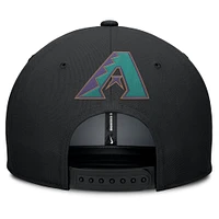 Men's Nike Gray/Black Arizona Diamondbacks Pro Performance Snapback Hat