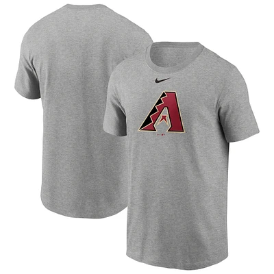 T-shirt Nike gris à grand logo des Arizona Diamondbacks pour homme