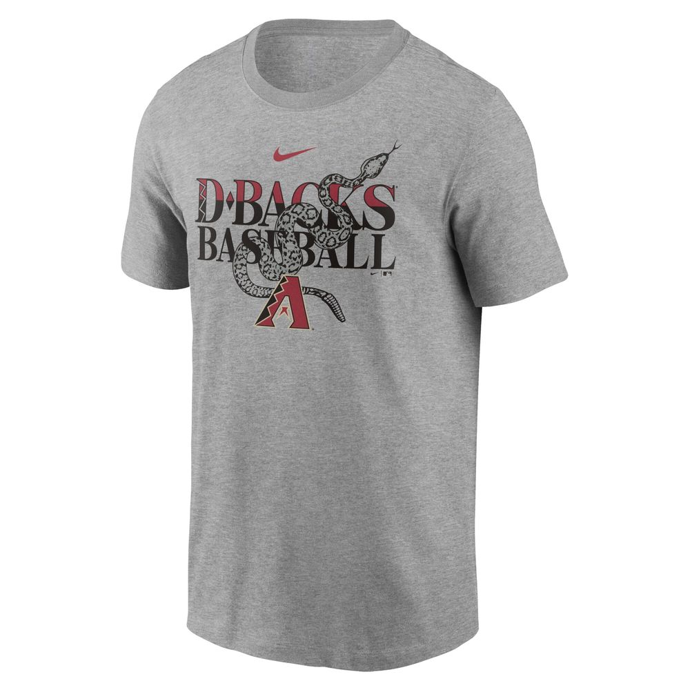 Men's Nike Heathered Gray Arizona Diamondbacks Local Team T-Shirt