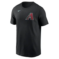 Men's Nike Joc Pederson Black Arizona Diamondbacks Fuse Name & Number T-Shirt