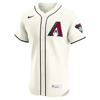 Men's Nike Lourdes Gurriel Jr. Cream Arizona Diamondbacks Home Elite Jersey