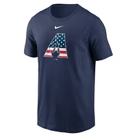 T-shirt Nike bleu marine Arizona Diamondbacks Americana pour homme