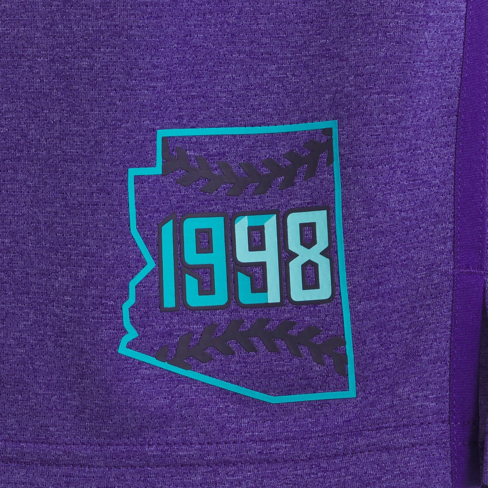 Men's Nike  Purple Arizona Diamondbacks 2025 City Connect Authentic Collection Performance Knit Shorts