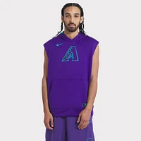 Men's Nike  Purple Arizona Diamondbacks 2025 City Connect Authentic Collection Sleeveless Performance Pullover Hoodie