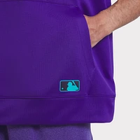 Men's Nike  Purple Arizona Diamondbacks 2025 City Connect Authentic Collection Sleeveless Performance Pullover Hoodie