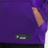 Sweat à capuche Nike violet Arizona Diamondbacks 2025 City Connect Authentic Collection Therma pour homme
