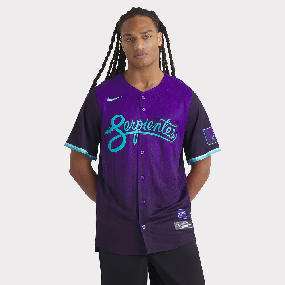 Men's Nike  Purple Arizona Diamondbacks 2025 City Connect Limited Jersey