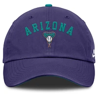 Casquette ajustable Nike violette Arizona Diamondbacks Cooperstown Collection Club pour homme