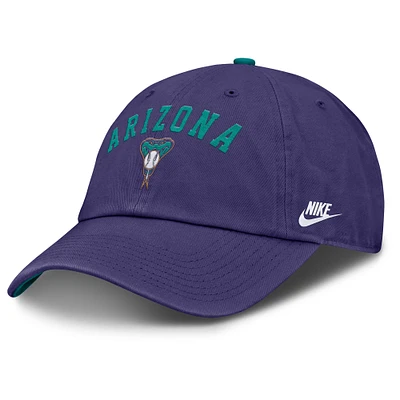 Casquette ajustable Nike violette Arizona Diamondbacks Cooperstown Collection Club pour homme