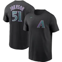 Ivan Rodriguez Florida Marlins Nike Cooperstown Collection Name & Number  T-Shirt - Black