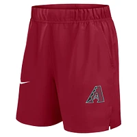 Short Nike rouge Arizona Diamondbacks tissé Victory Performance pour homme